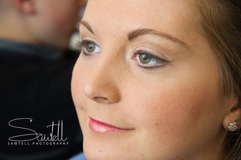 Beth AFTER Make-Up on her sister, Emma's Wedding Day